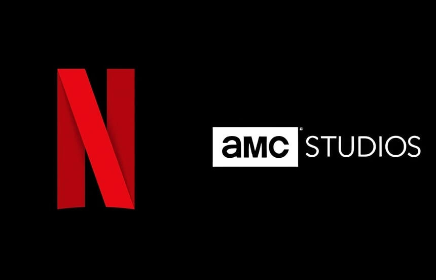Netflix and AMC Studios logos