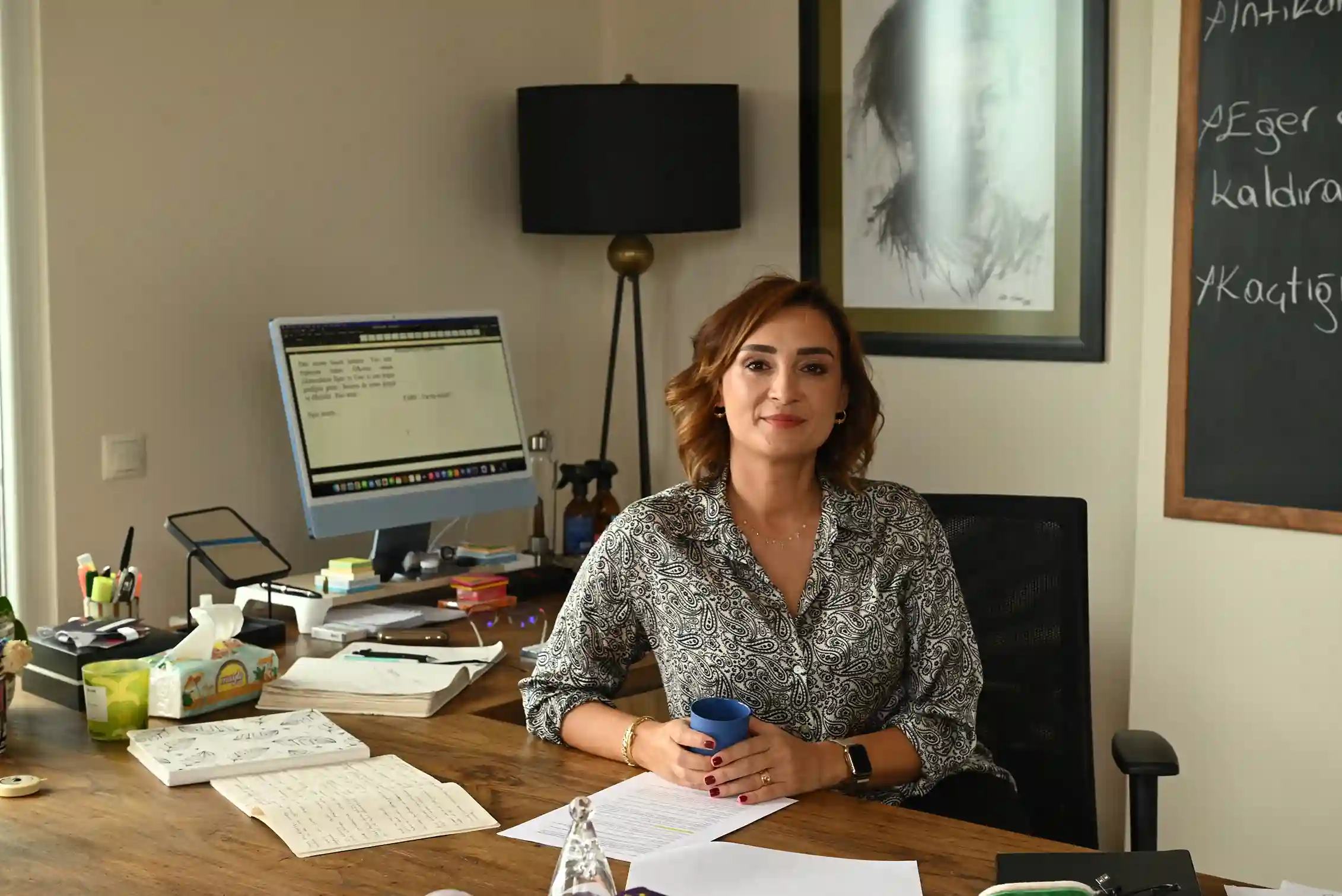 Sema Ergenekon, the screenwriter of The Last Scene