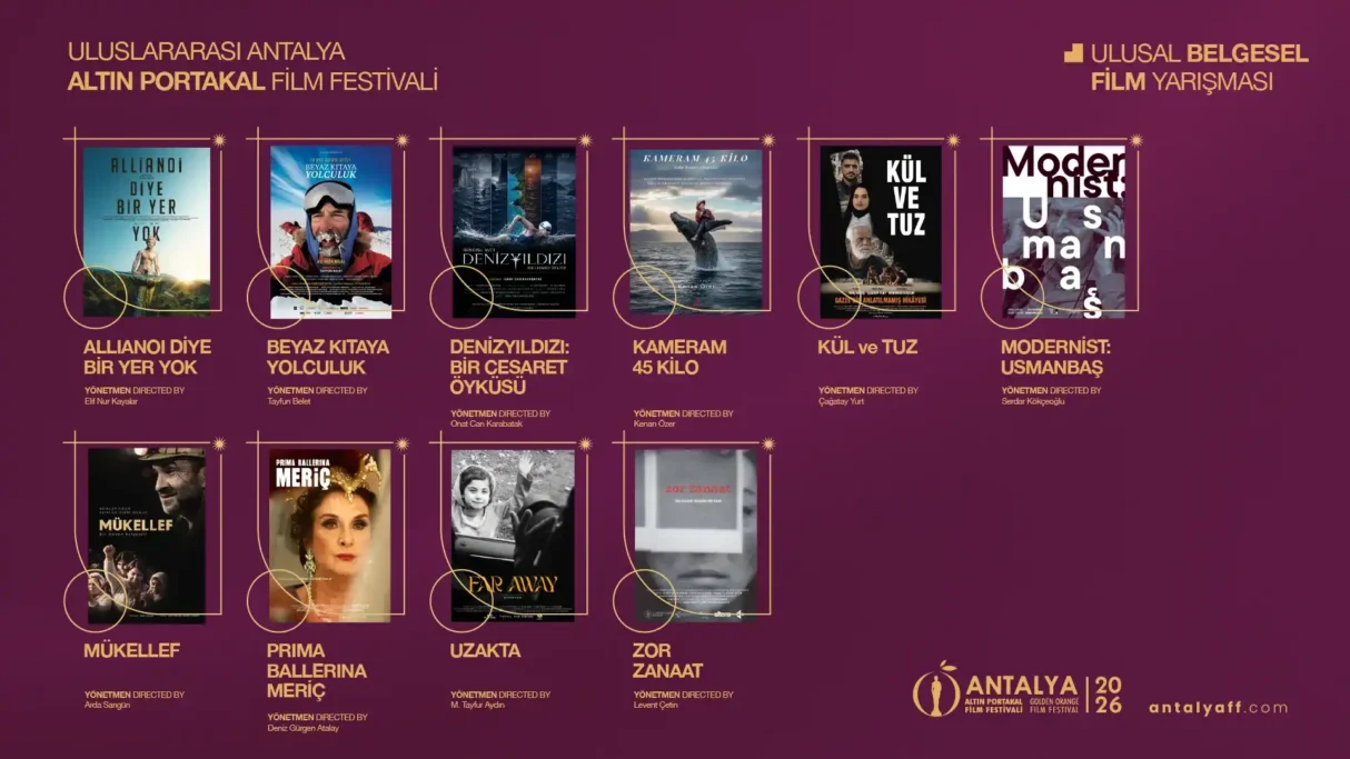 Altın Portakal’da Ulusal Belgesel Film Yarışması’nın Seçkisi Açıklandı