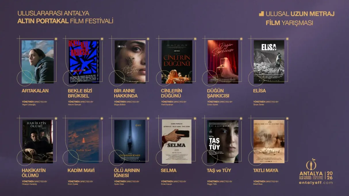 Altın Portakal’da Ulusal Uzun Metraj Yarışmasının Filmleri Açıklandı