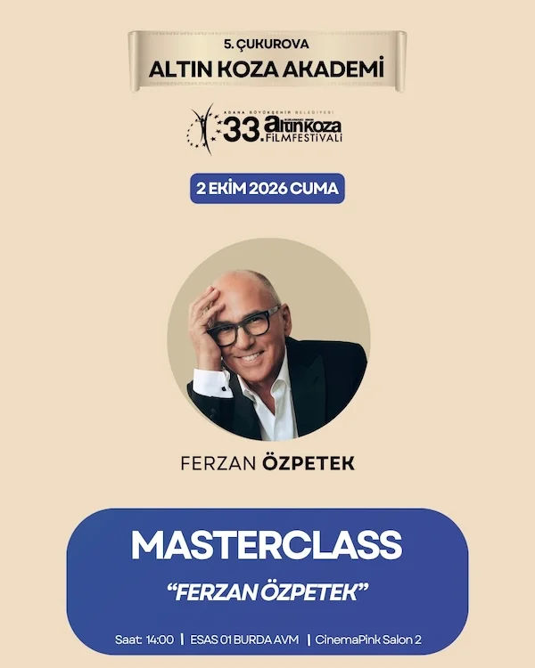 Çukurova Altın Koza Akademi Beşinci Yılında Genç Sinemacılarla Buluşuyor