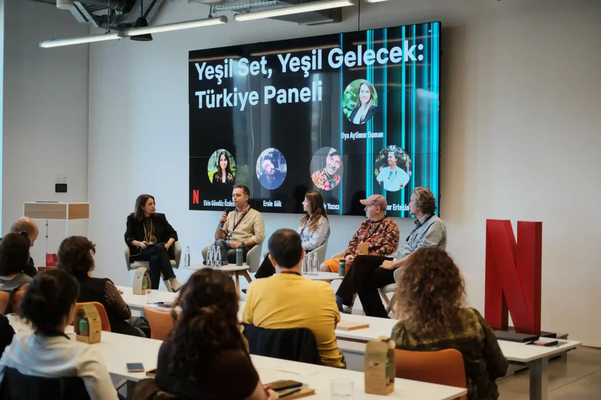Netflix, Türkiye’de Sürdürülebilir Yapım Modellerini Masaya Yatırdı