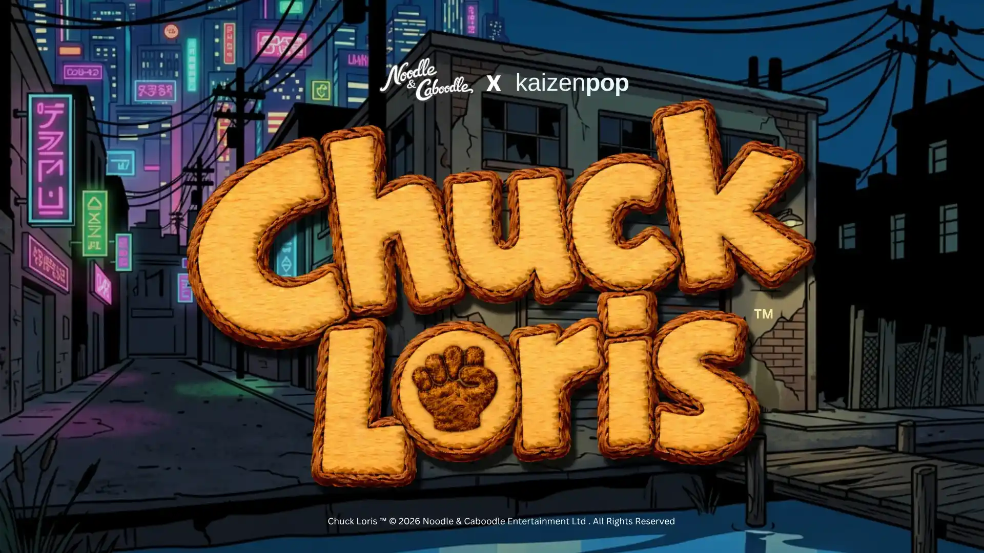 Noodle & Caboodle and KaizenPop Team Up on Animated IP 'Chuck Loris'